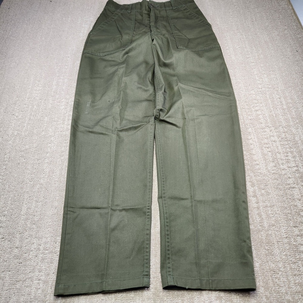 Vintage OG 507 Pants Men 30x33 *READ  Military Field Trouser Baker Olive Green